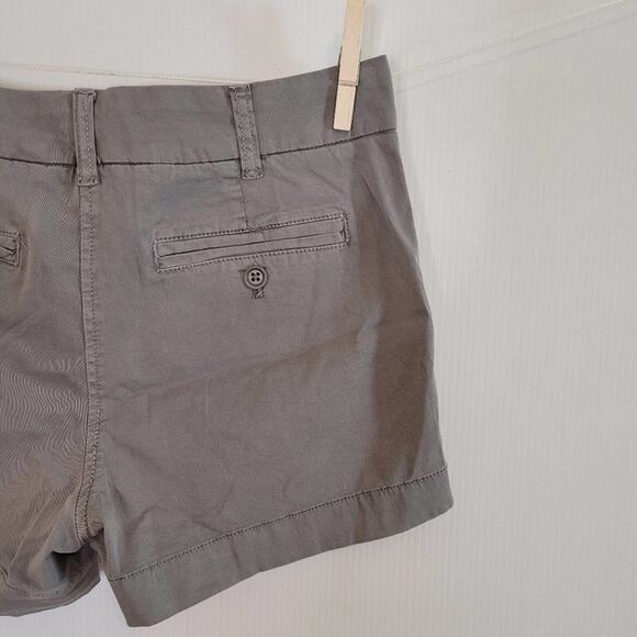 J. Crew Cotton Chino Short Gray 0 - Picture 5 of 7